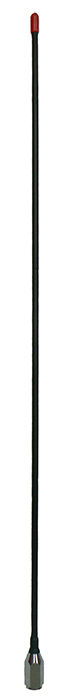 27MHz CB Radio fibreglass whip – 27MHz, 5/16″-26 Brass female thread, 50W, 2.1dBi – 630mm